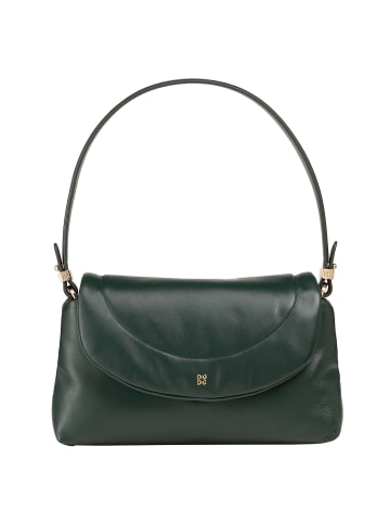 DuDu Melville Schultertasche Leder 29 cm in mangrove