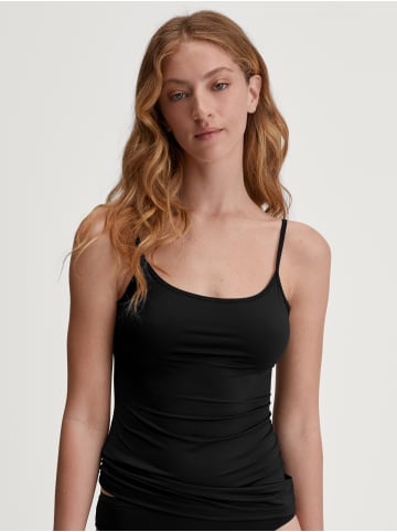 Calida Spaghetti-Top in schwarz