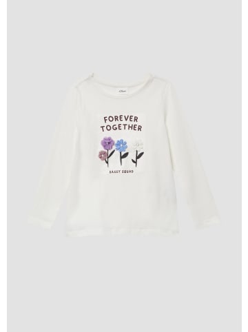 s.Oliver T-Shirt in 0210_creme