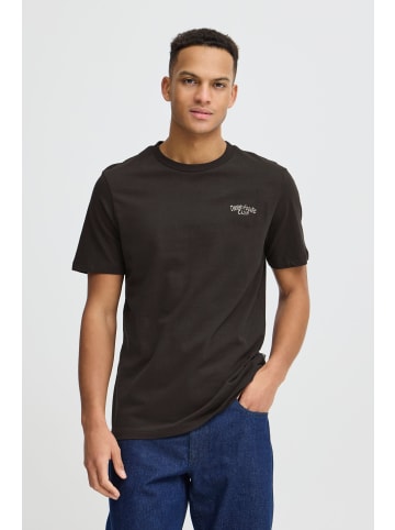 BLEND Rundhalsshirt BHVAGNER in Schwarz