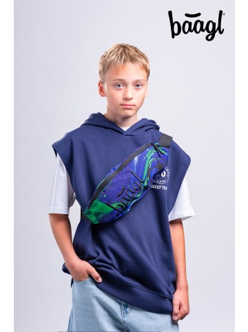 BAAGL Bauchtasche Snap in Schwarz Football Champion