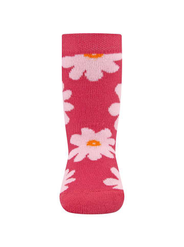 ewers Stoppersocken Blumen in magenta
