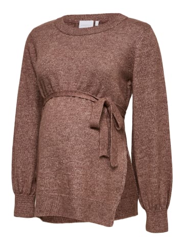mama licious Strickpullover in Rose Brown 1