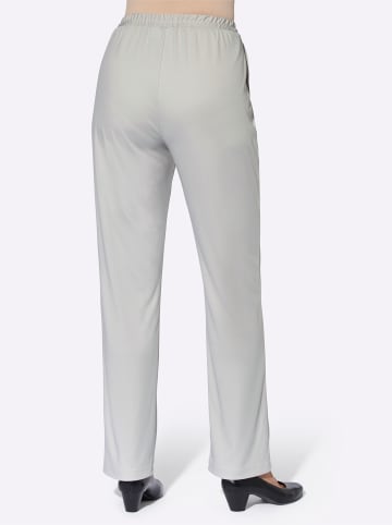 WITT WEIDEN Jersey-Hose in hellgrau