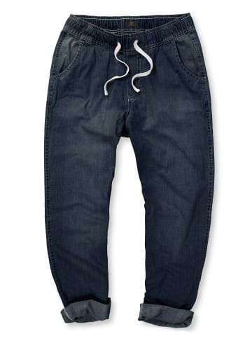 JP1880 Schlupfhose in dark blue denim