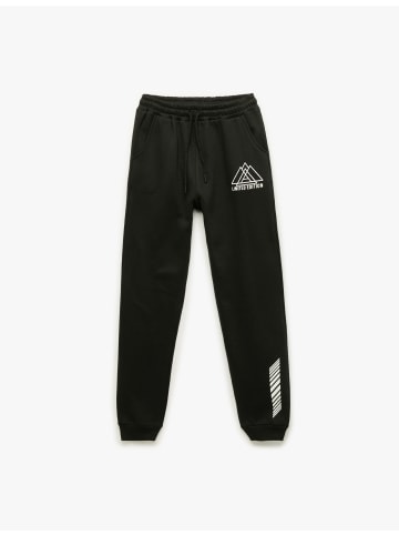 KOTON SWEAT BOTTOMS in Schwarz