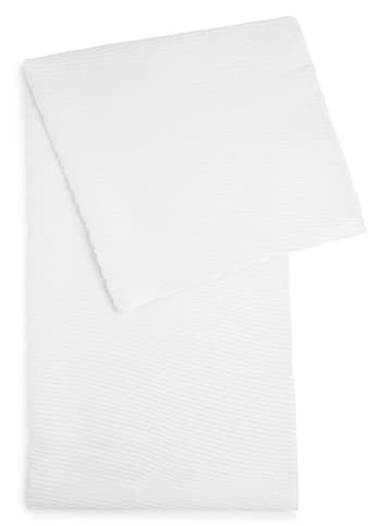 comma Schal in weiß silber - 0001