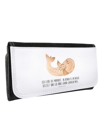 Mr. & Mrs. Panda Wallet Robbe Liegen mit Spruch in Weiß