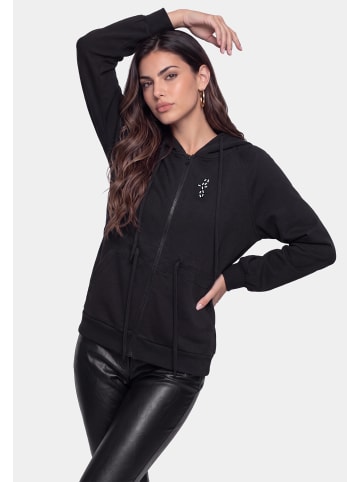 faina Women Hoodie in Black