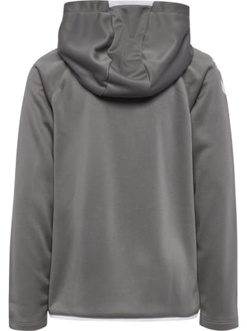 Hummel Kinder Hoodie "Core 2.0 Zip Hoodie" in Grau