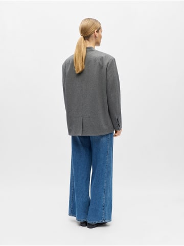 Object Blazer in Light Grey Melange