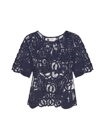 usha FESTIVAL Women Blouse in Navy