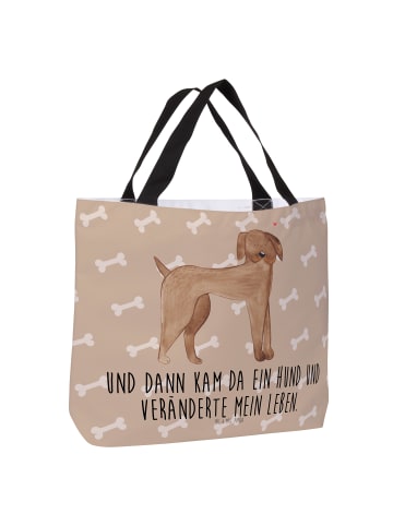Mr. & Mrs. Panda Tasche Hund Dogge mit Spruch in Hundeglück