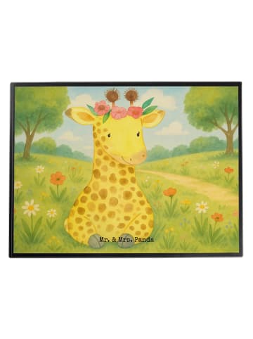 Mr. & Mrs. Panda Schreibunterlage Giraffe Blumenkranz Design ohn... in Weiß