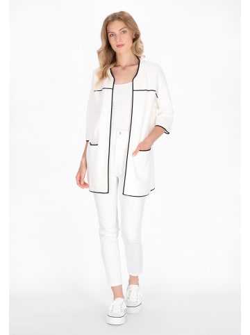 DreiMaster Maritim Women Cardigan in white