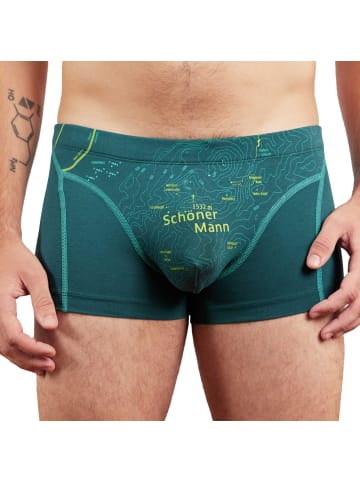 EIN SCHÖNER FLECK ERDE Boxershort 1er Pack in Schöner Mann (Petrol)