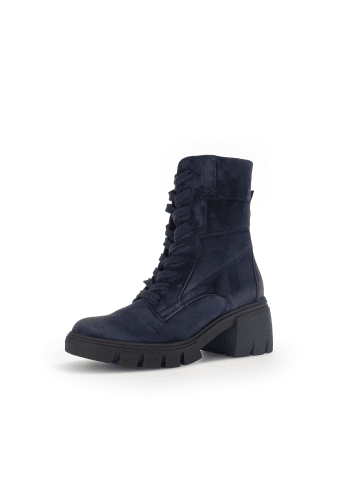 Gabor Fashion Biker- und Combat Boots in blau