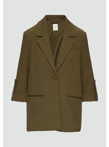 QS Indoor-Blazer in 7864_olivgrün