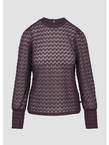 QS T-Shirt in 4988_aubergine