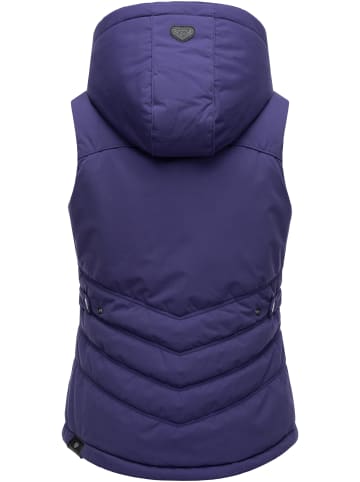 ragwear Steppweste Hesty in Lilac23