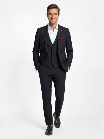 Finshley & Harding London Weste Wesdon in marine - 0002