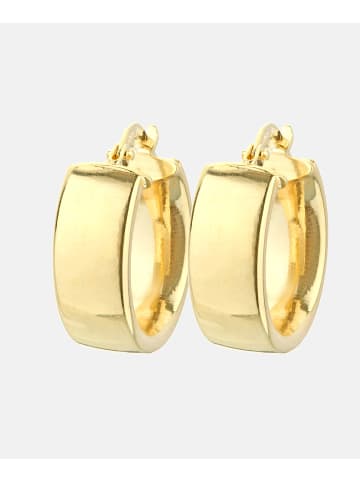 Vanlere Creolen aus 375 Gelbgold