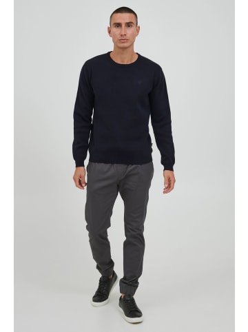 11 Project Rundhalspullover PRSandro in Blau