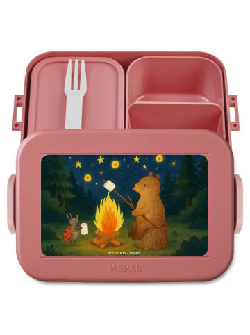 Mr. & Mrs. Panda Essensbehälter Bär & Marienkäfer Lagerfeuer Des... in Rot Pastell