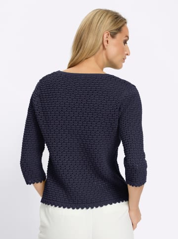 Heine 3/4 Arm-Pullover in marine
