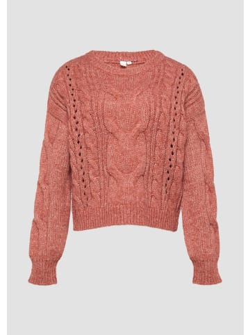 QS Strickpullover in 38W0_rubinrot