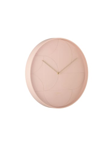 Karlsson Wanduhr Echelon Circular - Rosa - Ø40cm