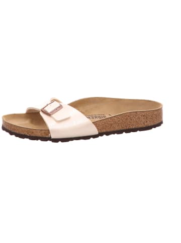 Birkenstock Pantoletten Madrid BF in Graceful Pearl White