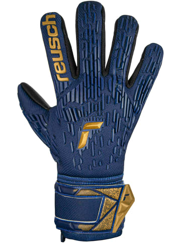 Reusch Torwarthandschuhe Attrakt Freegel Silver in 4411 premium blue/gold/black