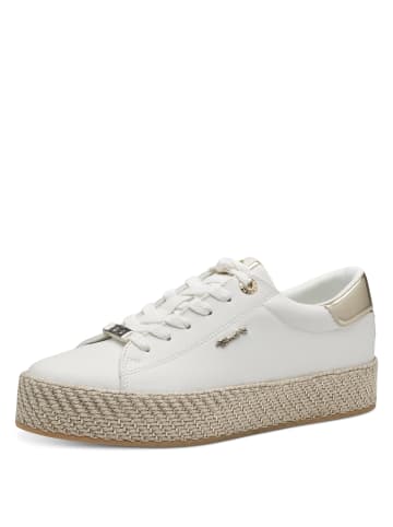 Tamaris Schnürhalbschuh in weiss