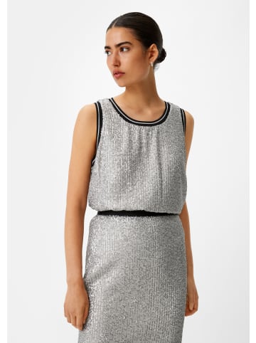 comma Bluse in 0010_silber