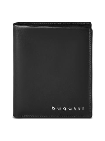 Bugatti Valencia Geldbörse RFID Schutz Leder 12 cm black
