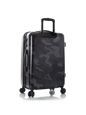 Heys Black Camo 4 Rollen Trolley M 66 cm mit Dehnfalte in camo