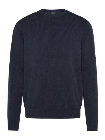 Bugatti Pullover Rundhals in marine