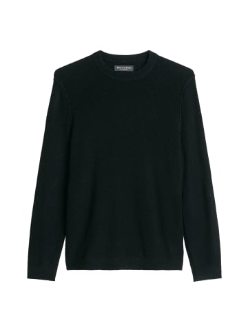 Marc O'Polo Bouclé-Pullover regular in Schwarz