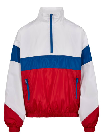 Urban Classics Urban Classics Leichte Jacken in white/firered/brightblue