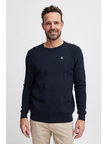 FQ1924 Strickpullover FQKyle crew neck in blau