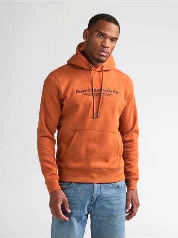Raglan-Hoodie mit Print cedarwood in Orange
