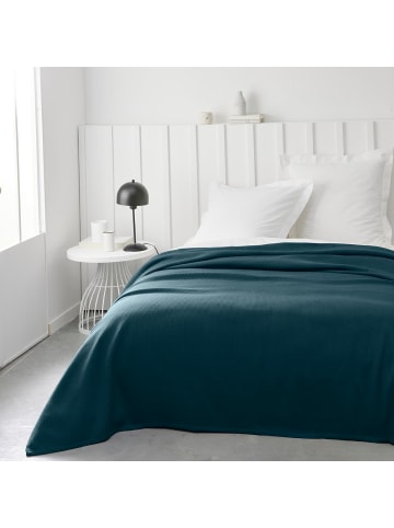 Today Tagesdecke Chamre, Baumwolle in Meerblau, (B) 220 x (L) 240 cm
