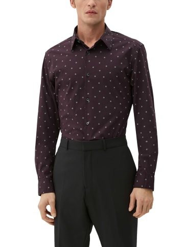 S. Oliver Langarm FreizeitHemd für Herren in olive