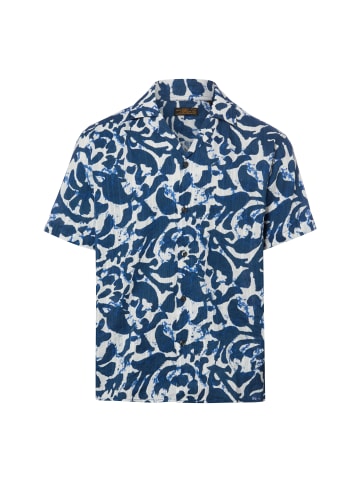 Jack & Jones Kurzarmhemd JPRBlubilbao in indigo ecru