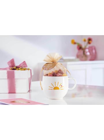 Villeroy & Boch 6er Set Henkelbecher Hello Sunshine With Love 290 ml weiß-gelb in weiß-gelb