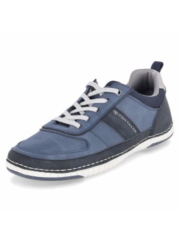 Tom Tailor Schnürhalbschuh in blau