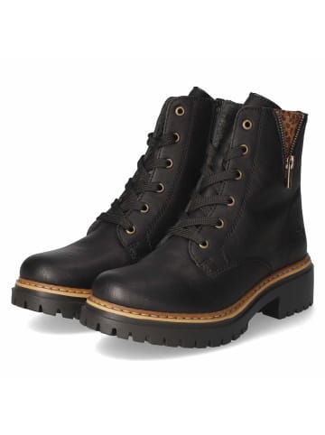 rieker Schnürstiefel in schwarz