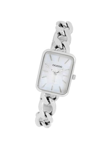 Oozoo Armbanduhr Oozoo Timepieces silber klein (ca. 22,5x28,5mm)