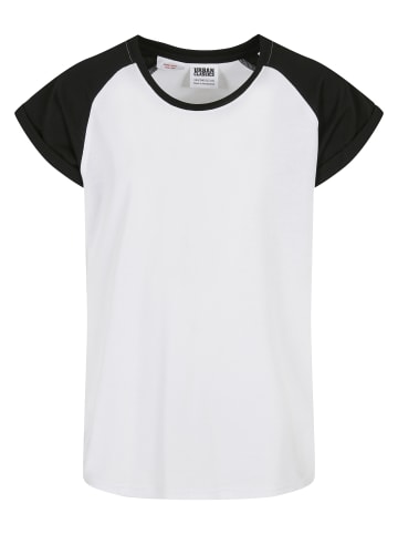 Urban Classics T-Shirts in white/black